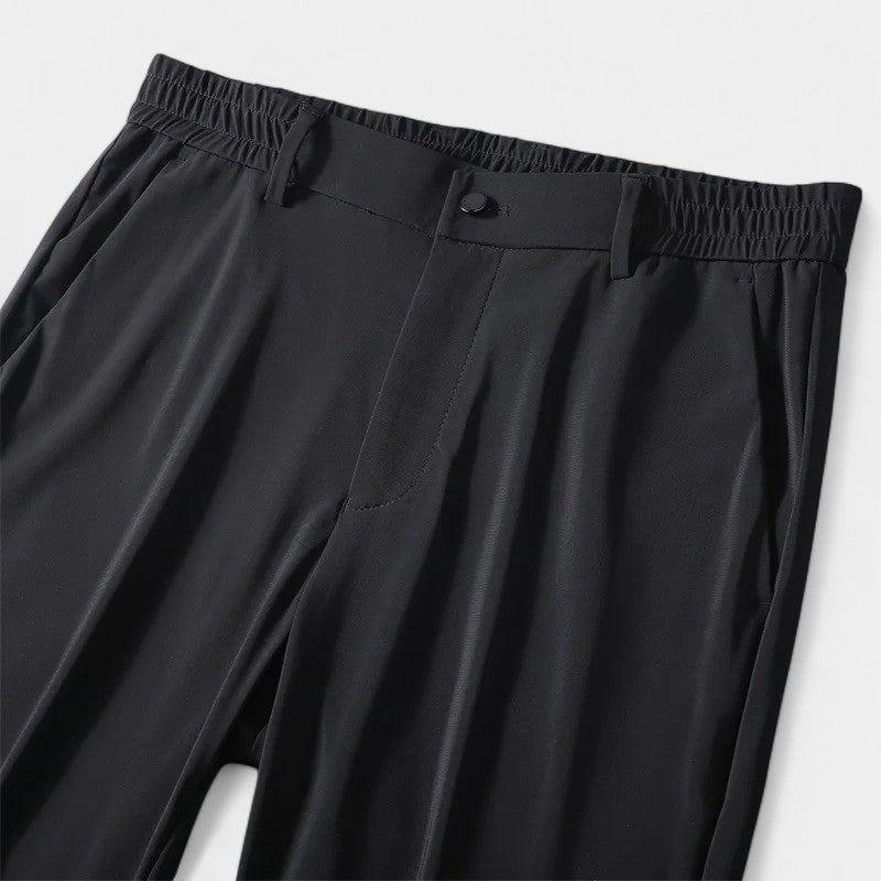 Riche | Pantalon en coton stretch – coupe décontractée pour l'été
