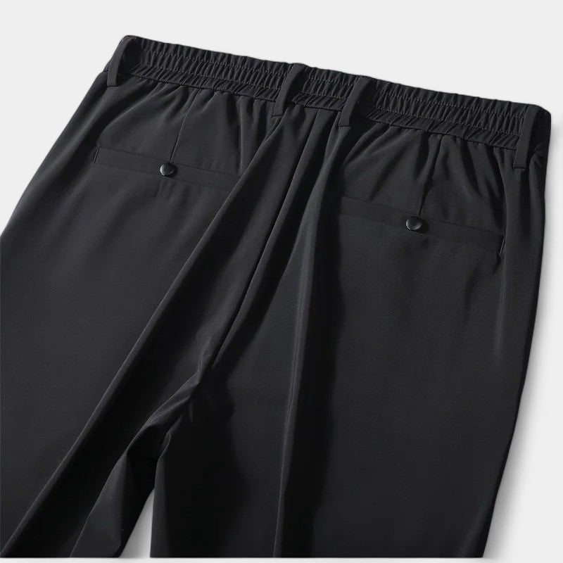 Riche | Pantalon en coton stretch – coupe décontractée pour l'été