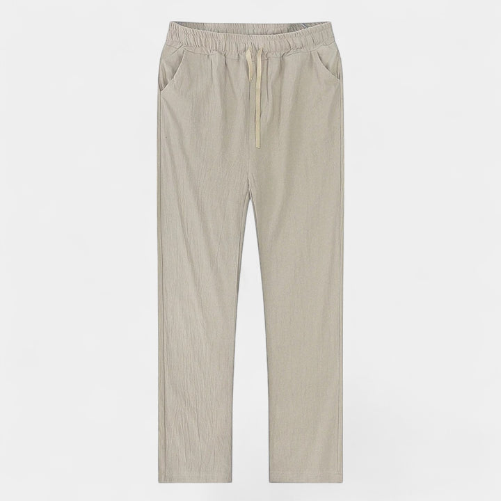 Riche | Pantalon en lin – coupe Riviera décontractée