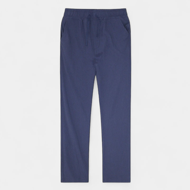 Riche | Pantalon en lin – coupe Riviera décontractée