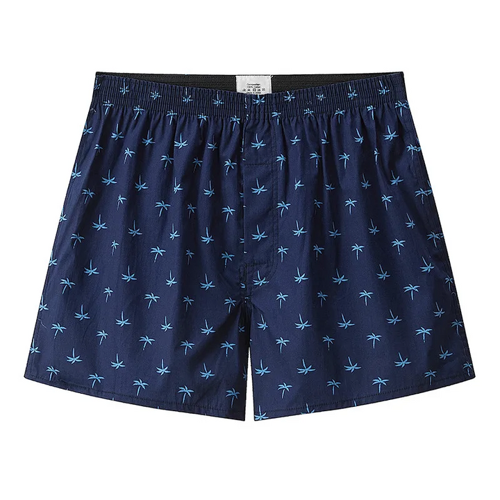 Boxers Homme en Coton Tissé à Carreaux 3-Pack – Confort Respirant