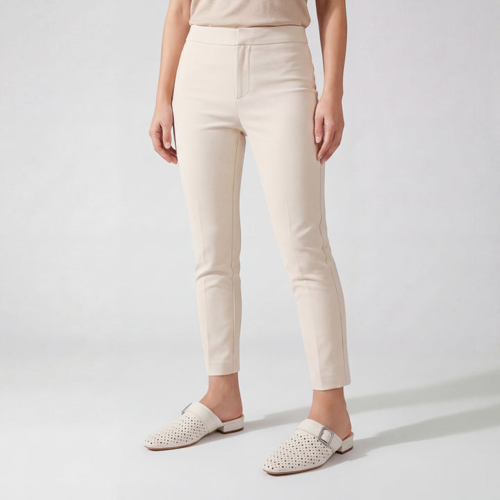 Women's Leather Mules – Single Buckle Strap
