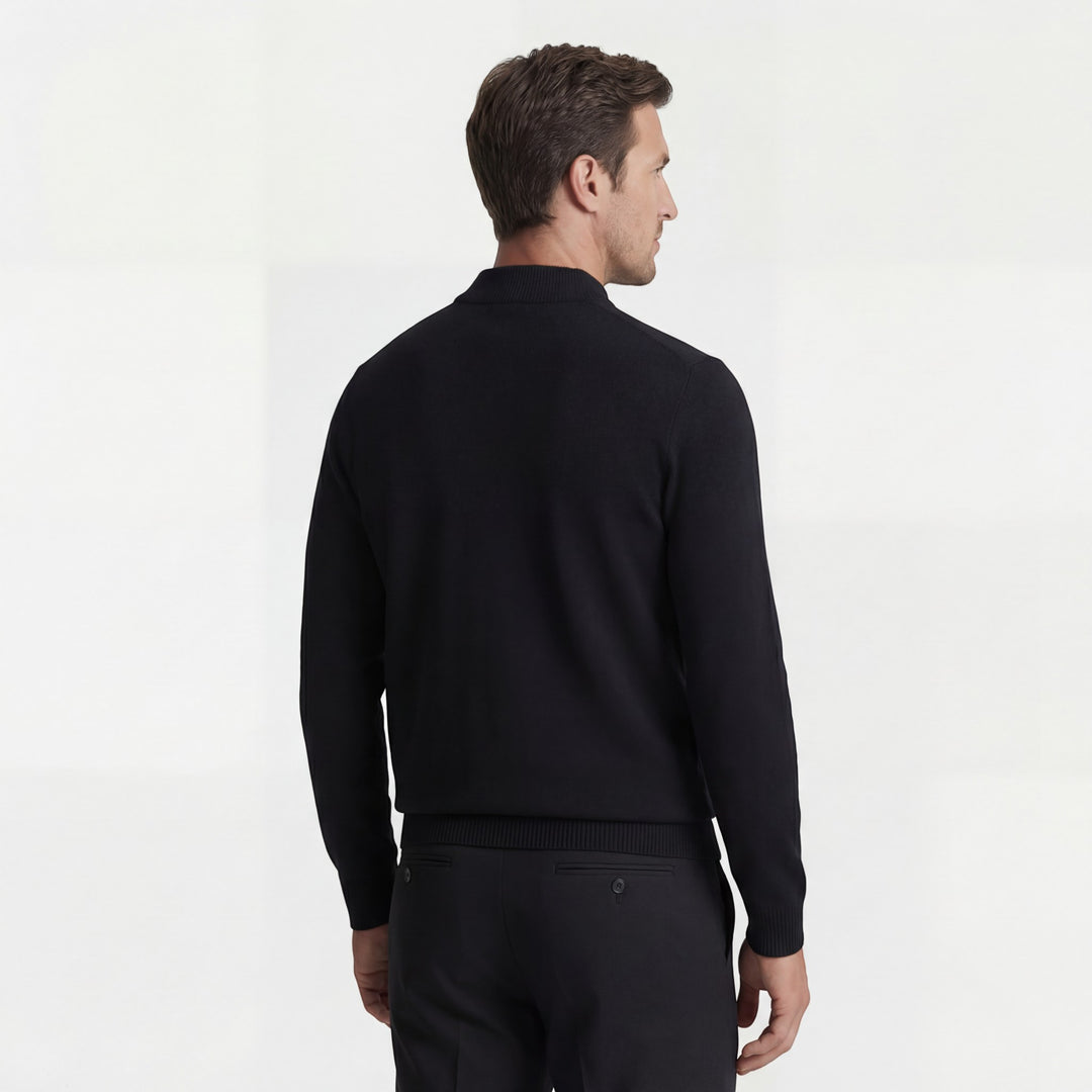 Pull Homme Maille Fine – Pull Col Rond Coupe Ajustée