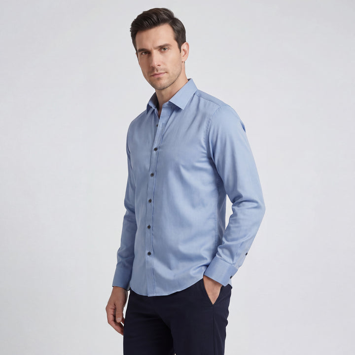 Riche | Men's Slim-Fit, Form-Fitting, Wrinkle-Resistant Shirt