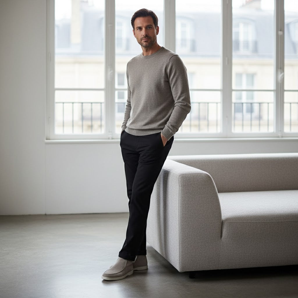 Riche | Mocassins homme en cuir suédé