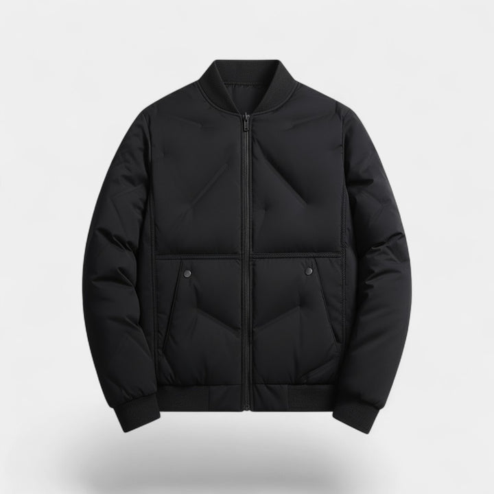 Riche | Men's Quilted Cotton Jacket – High Neck