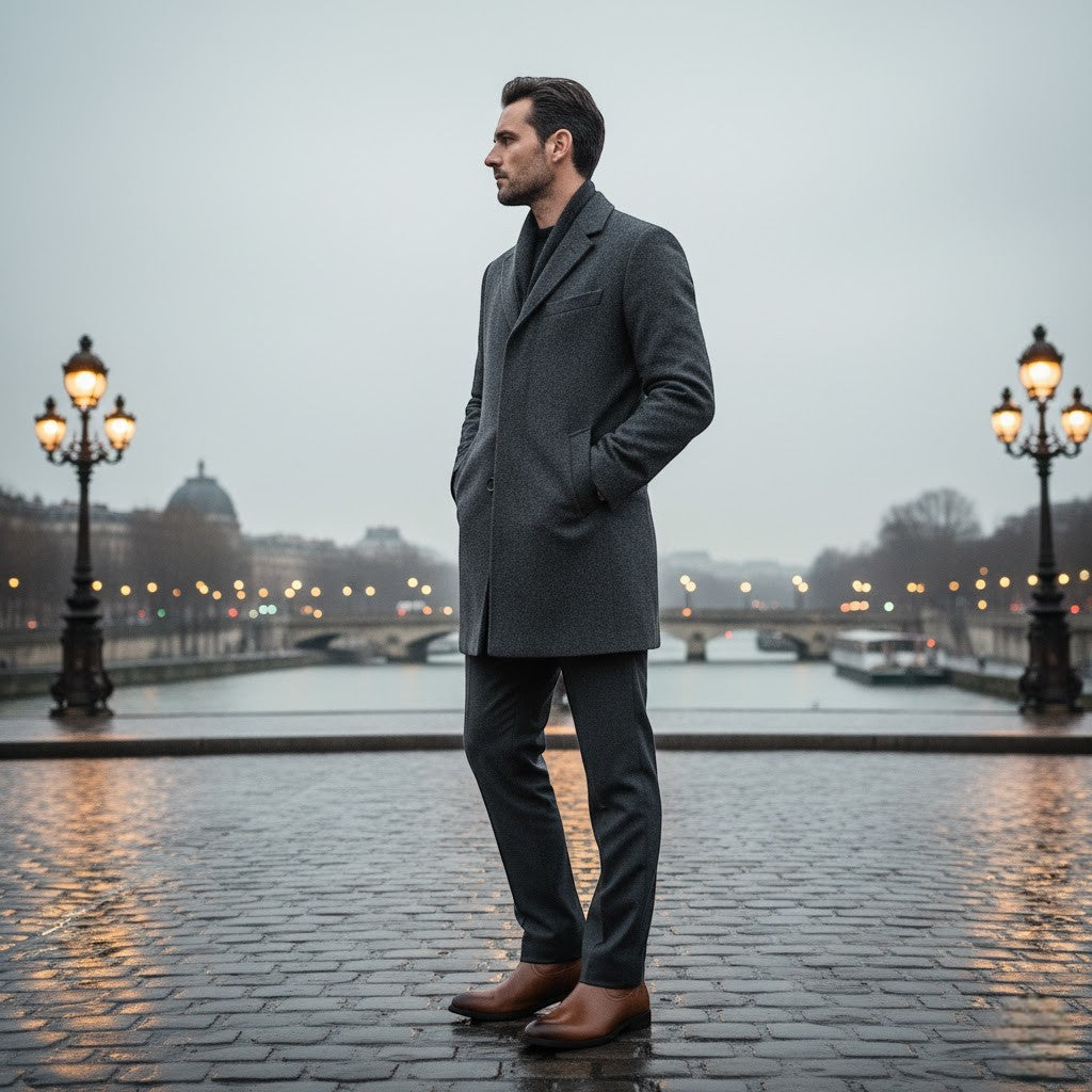 Riche | Bottes Chelsea homme en cuir PU