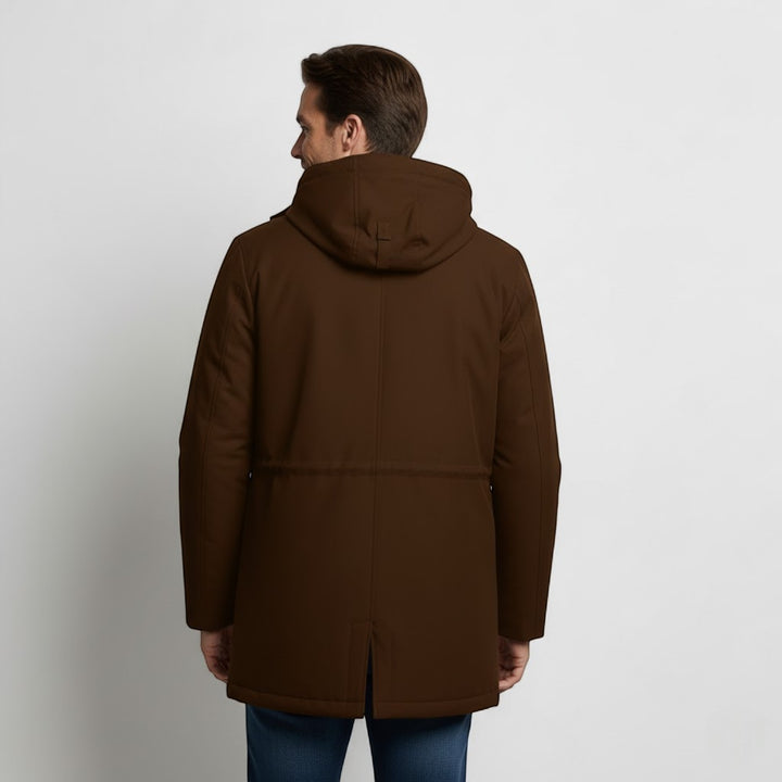 Riche | Herreparka med hætte – Varm vinter-streetwear