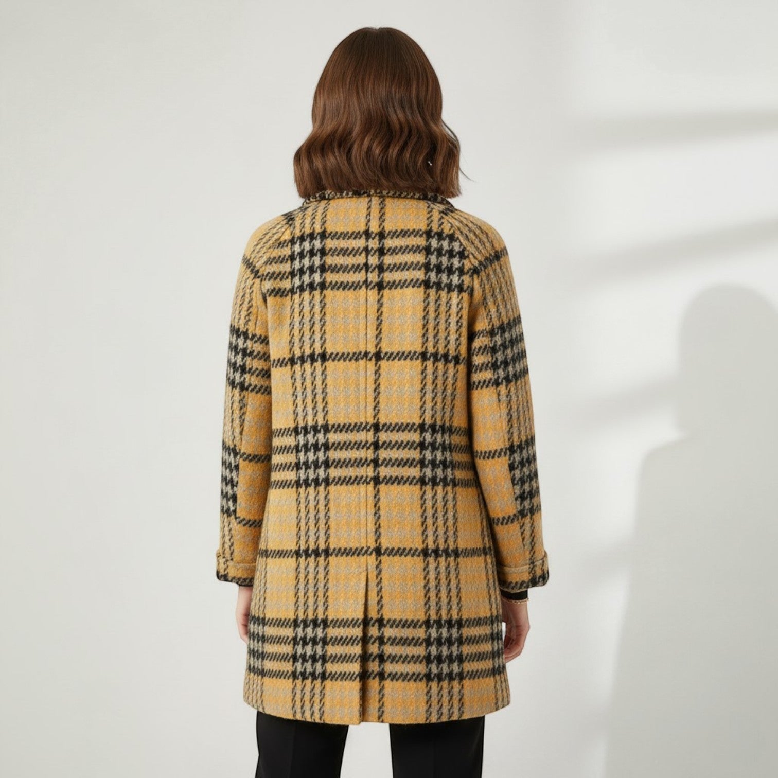 Riche | Manteau Long Femme en Laine à Revers