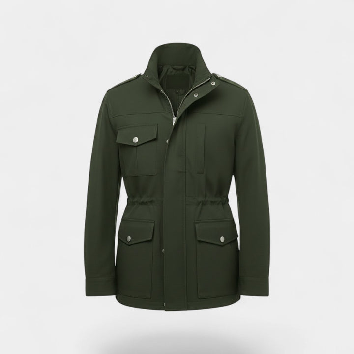 Riche | Vintage men's cotton coat with a high collar