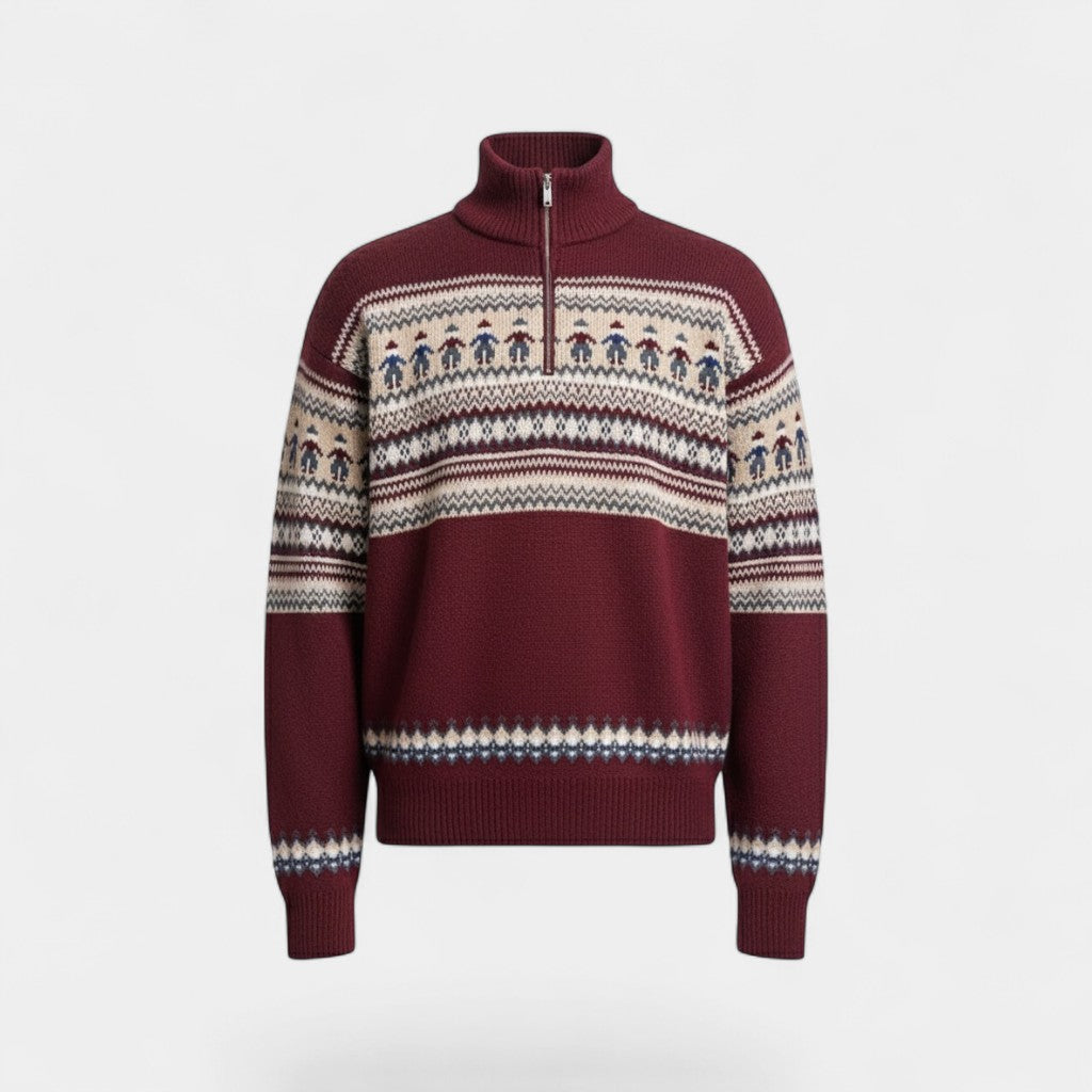 Riche | Pull homme en tissu technique duveteux