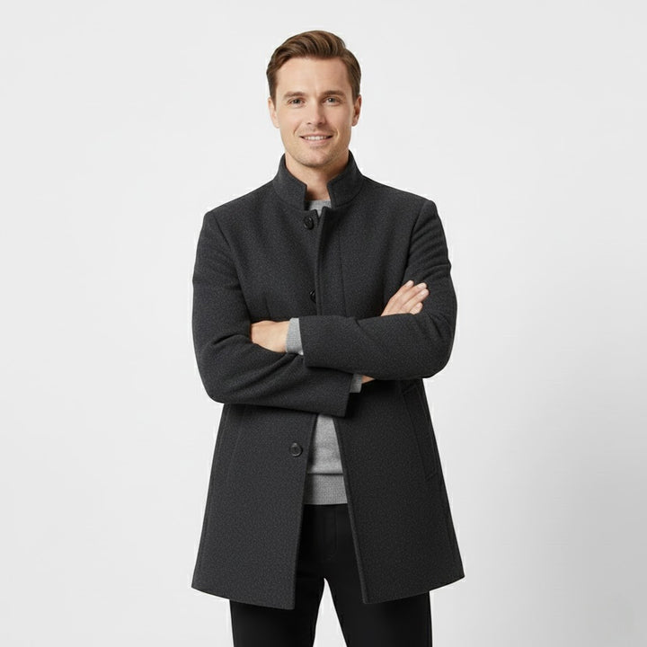 Riche | Men's thickened merino wool coat