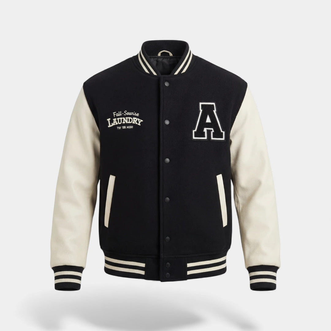 Riche | Men's Cashmere Varsity Jacket