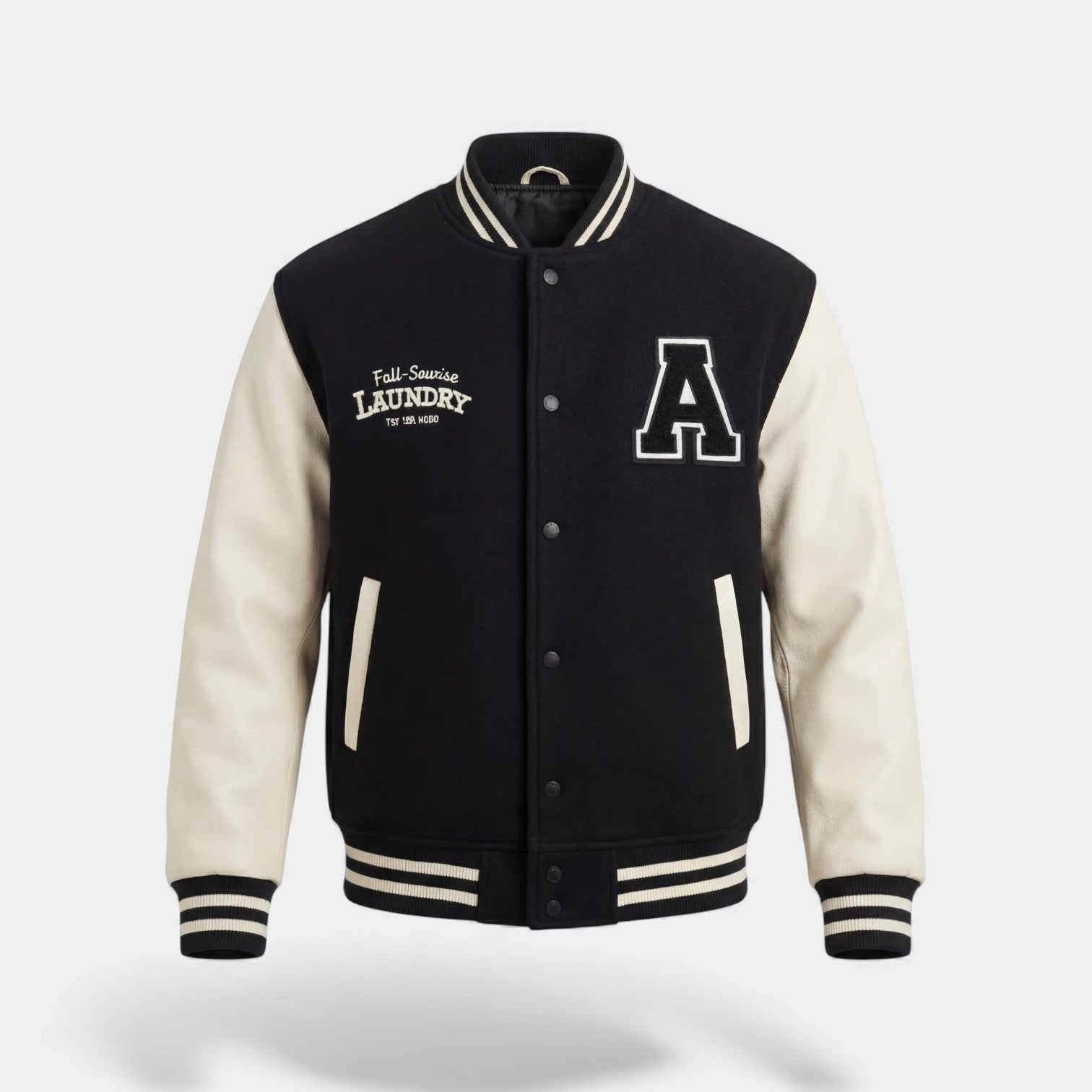 Riche | Veste Varsity en Cachemire Homme