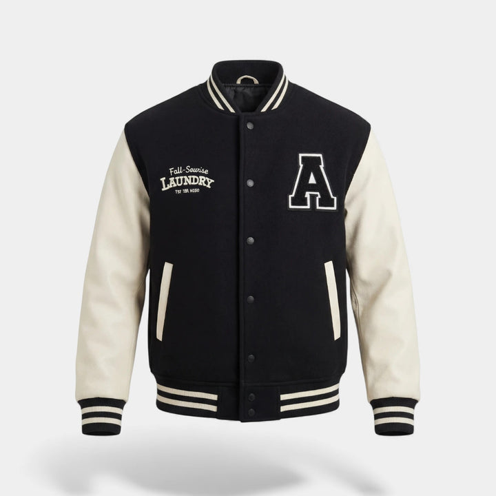 Riche | Men's Cashmere Varsity Jacket