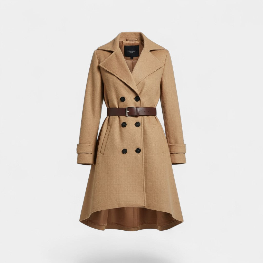 Riche | Manteau long femme en laine mélangée