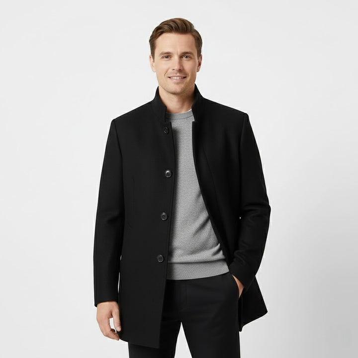 Riche | Men's thickened merino wool coat