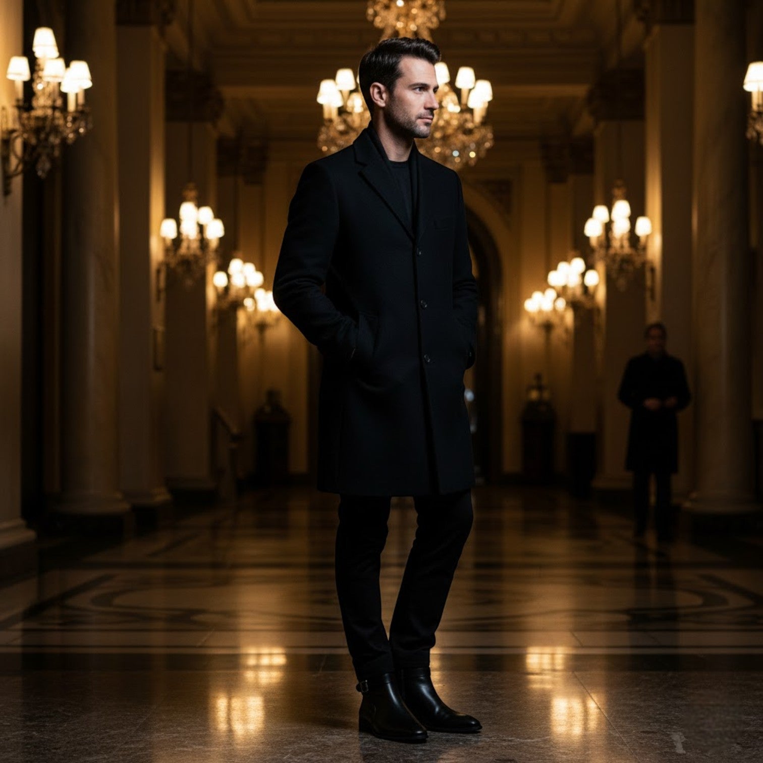 Riche | Bottes hautes homme en cuir