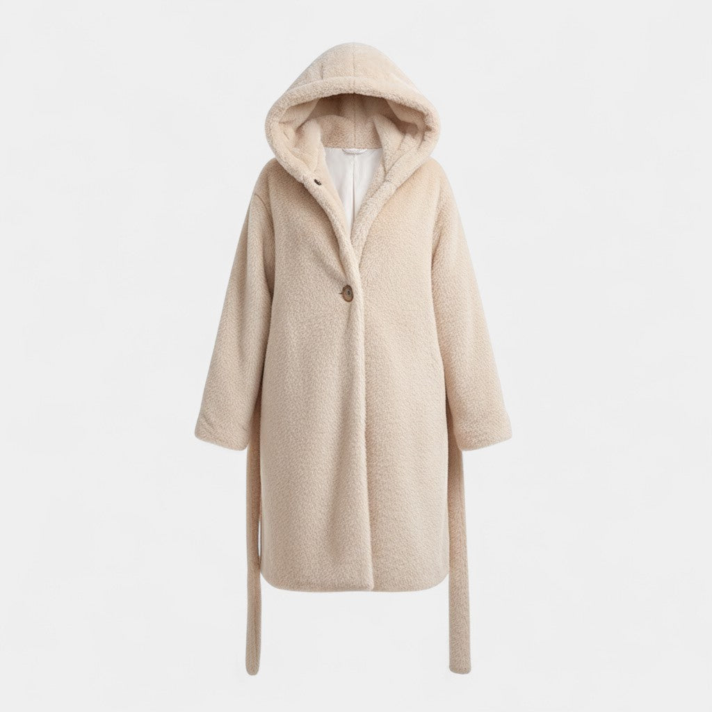 Riche | Manteau long femme en peluche