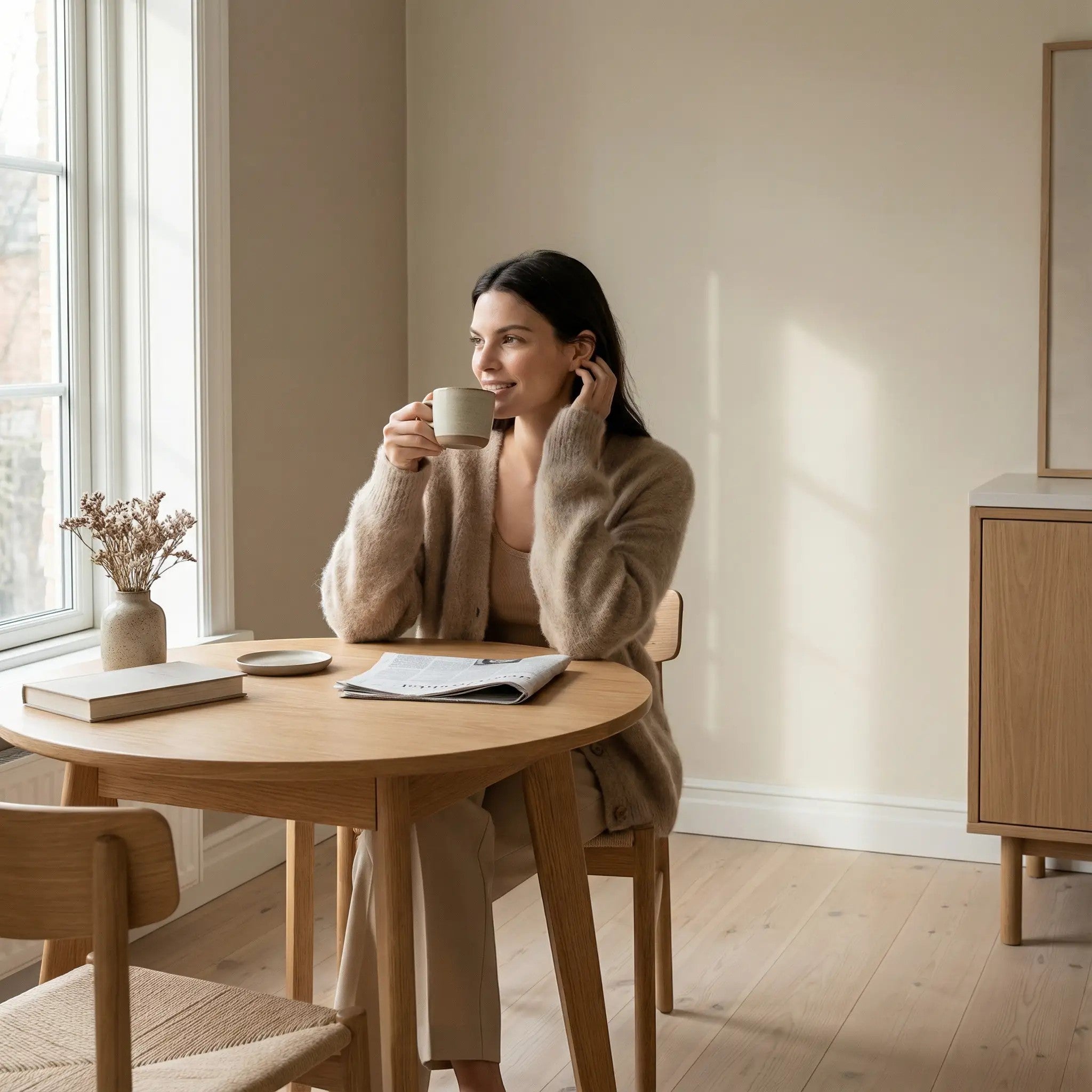 Riche | Cardigan femme en maille effet cachemire