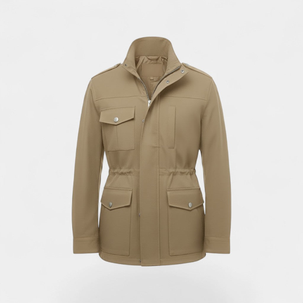 Riche | Vintage men's cotton coat with a high collar