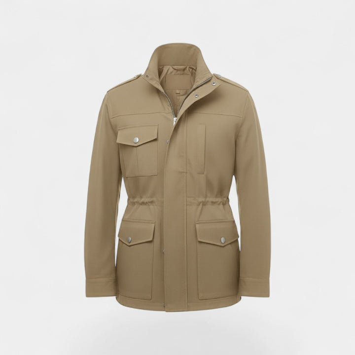 Riche | Vintage men's cotton coat with a high collar