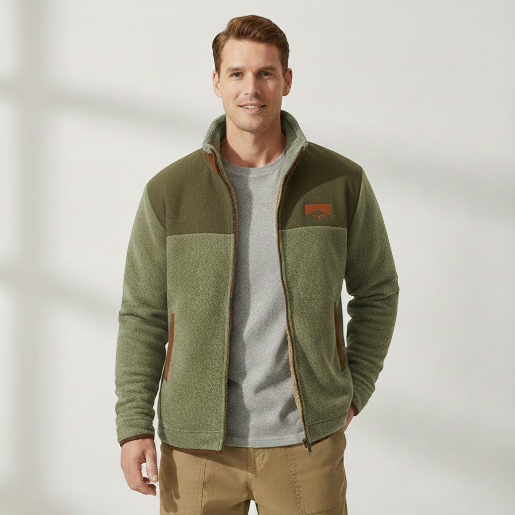 Riche | Veste décontractée homme en polaire