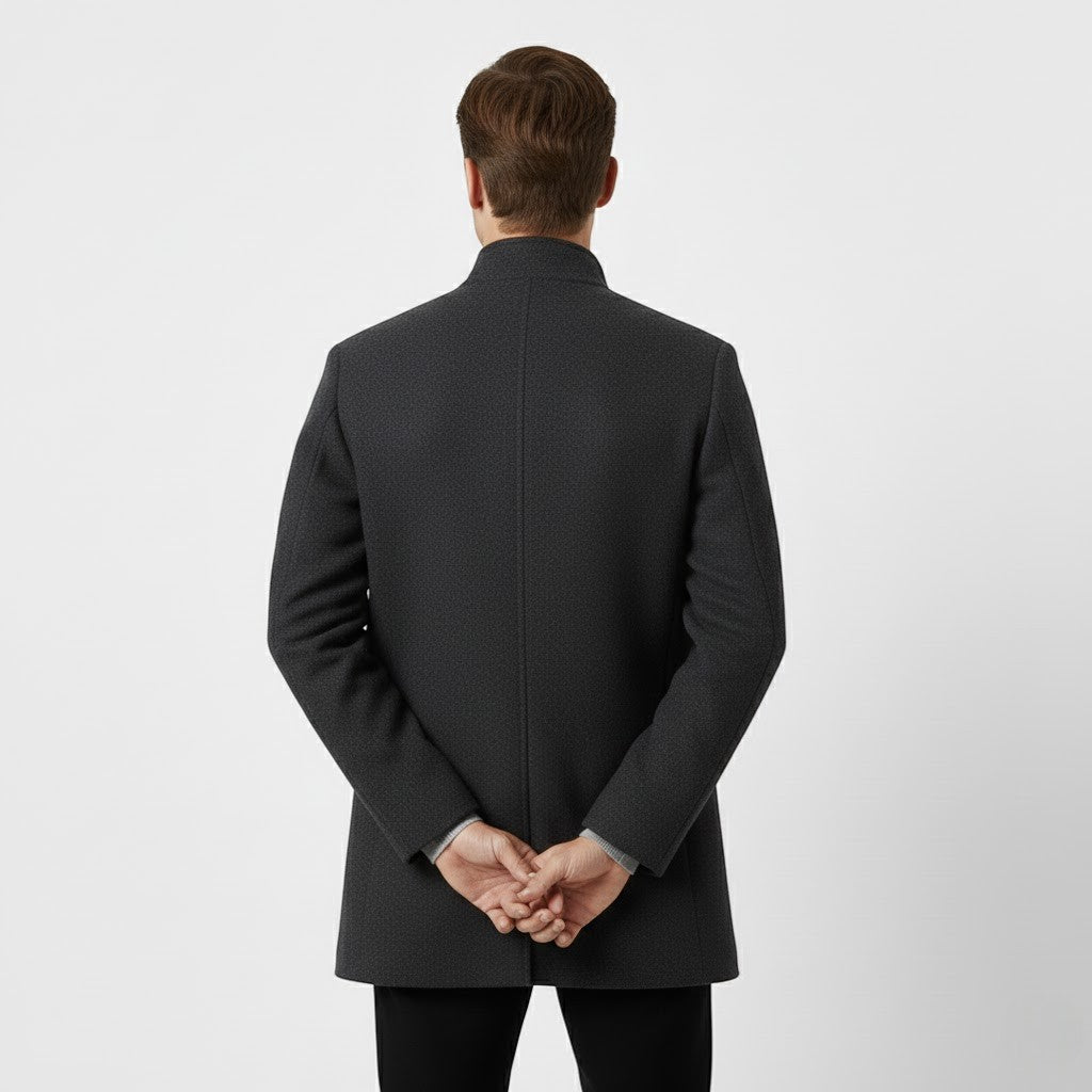 Riche | Manteau homme épaissi en laine mérinos