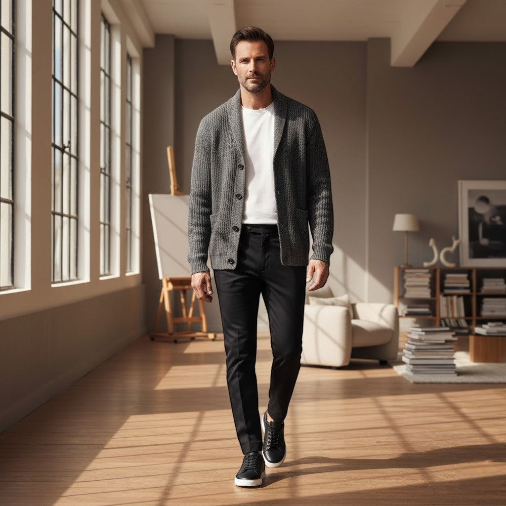 Riche | Chaussures homme décontractées en cuir à lacets