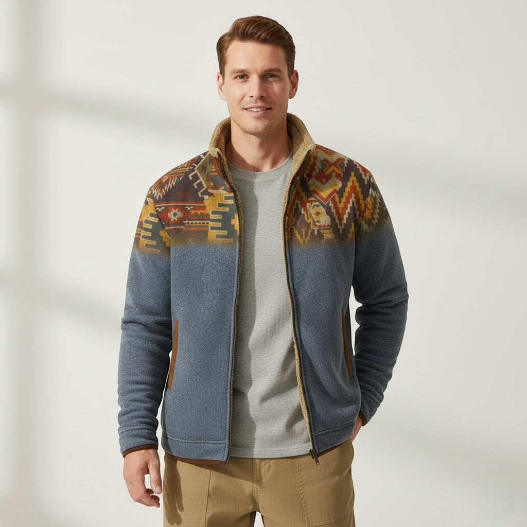 Riche | Veste décontractée homme en polaire