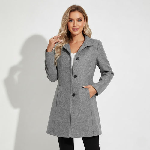 Riche | Manteau long femme en laine