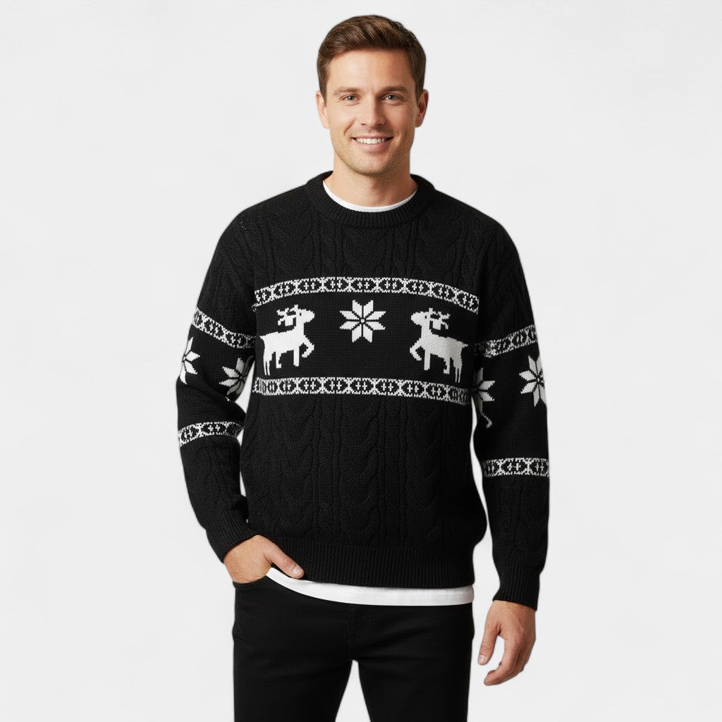 Riche | Pull de Noël homme en maille