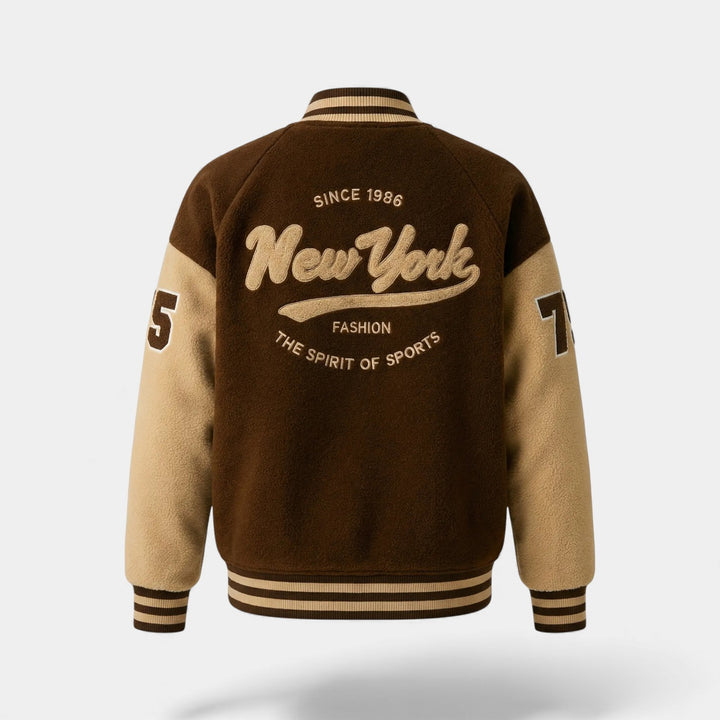 Riche | Men's Cashmere Varsity Jacket