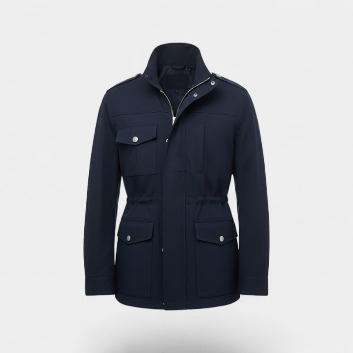 Riche | Vintage men's cotton coat with a high collar