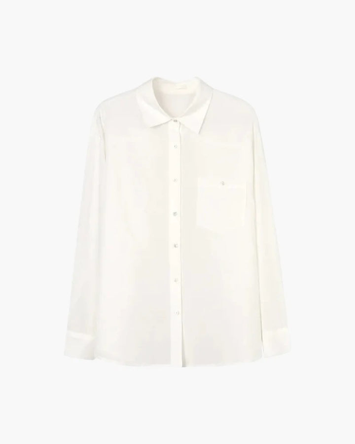 Women's button-down linen shirt – Light, relaxed fit