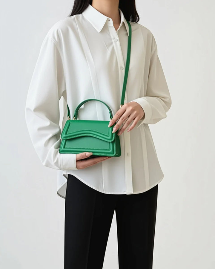 Sac bandoulière mini en cuir pour femme – Format compact
