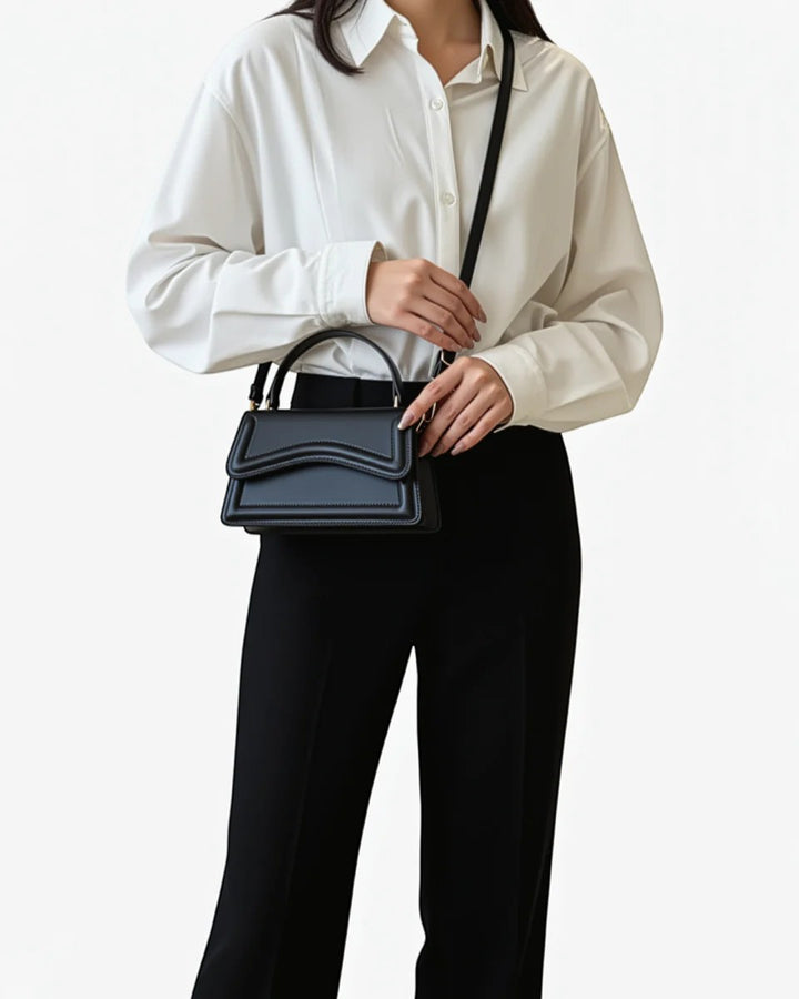 Sac bandoulière mini en cuir pour femme – Format compact