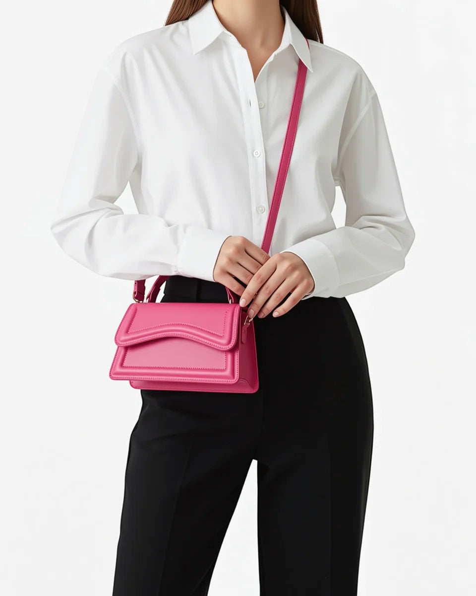 Sac bandoulière mini en cuir pour femme – Format compact