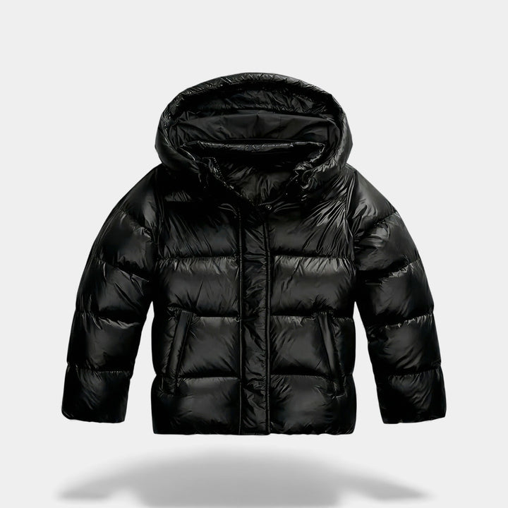 Riche | Doudoune femme à capuche en coton