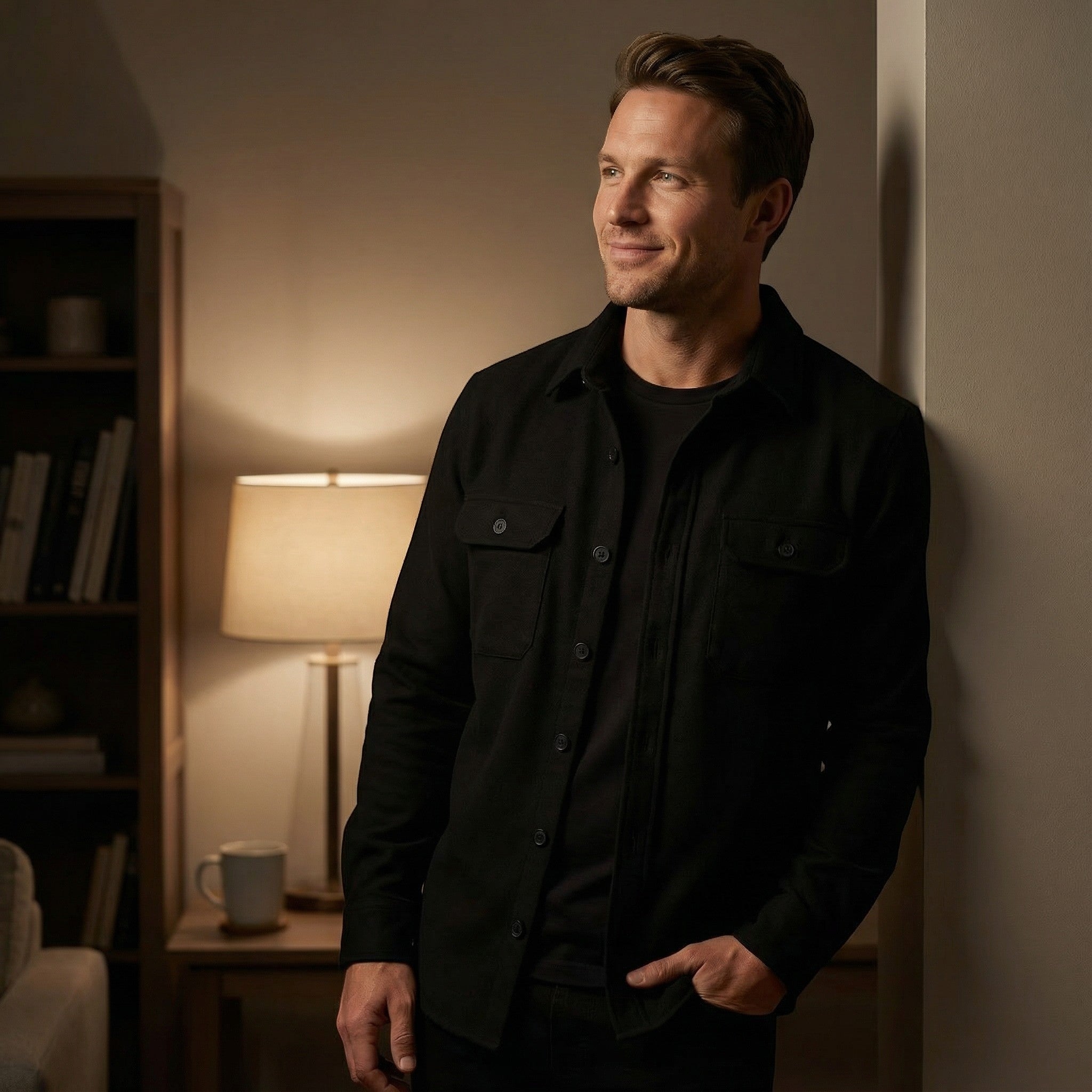 Riche | Surchemise homme en coton mélangé à carreaux