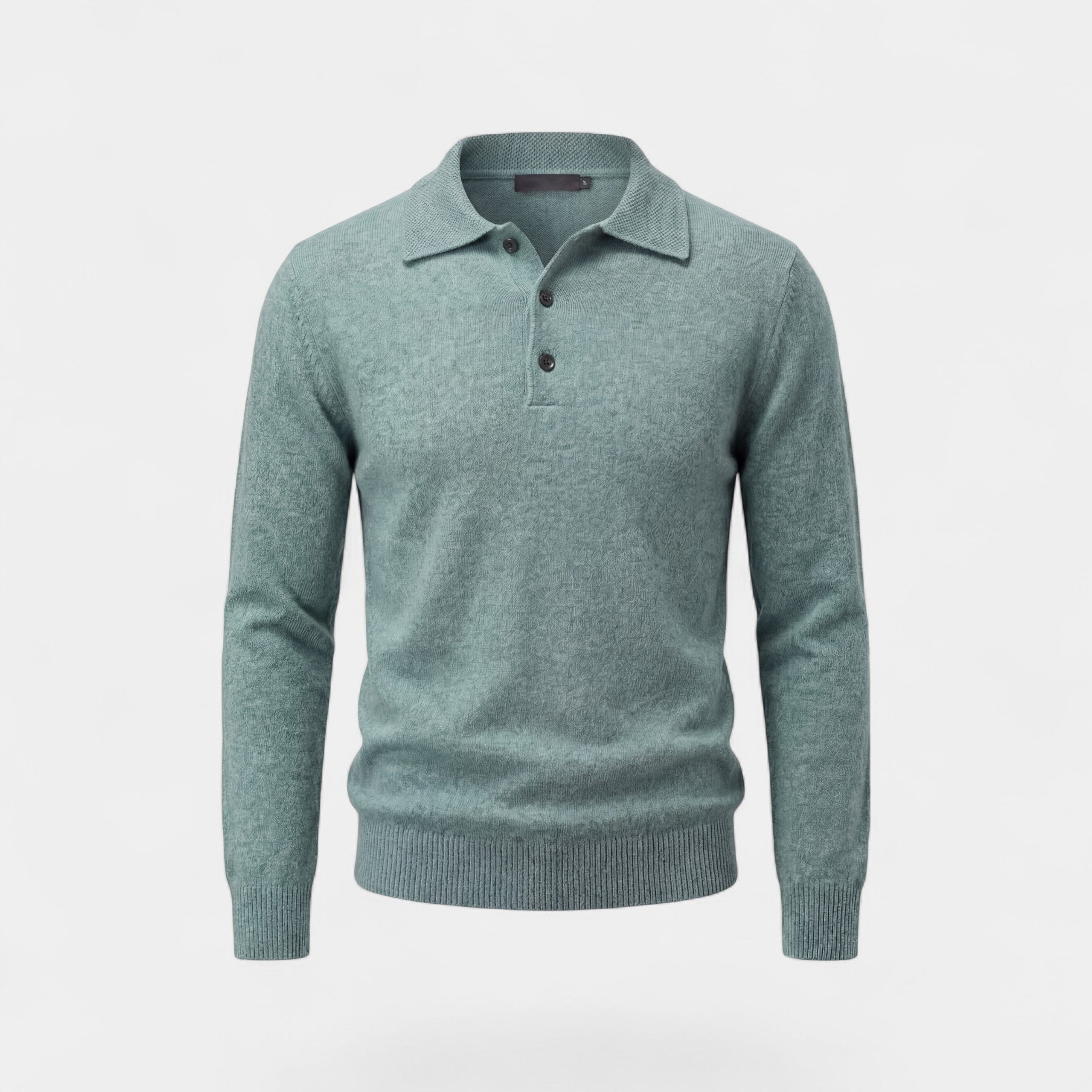 Riche | Pull polo en laine pour homme