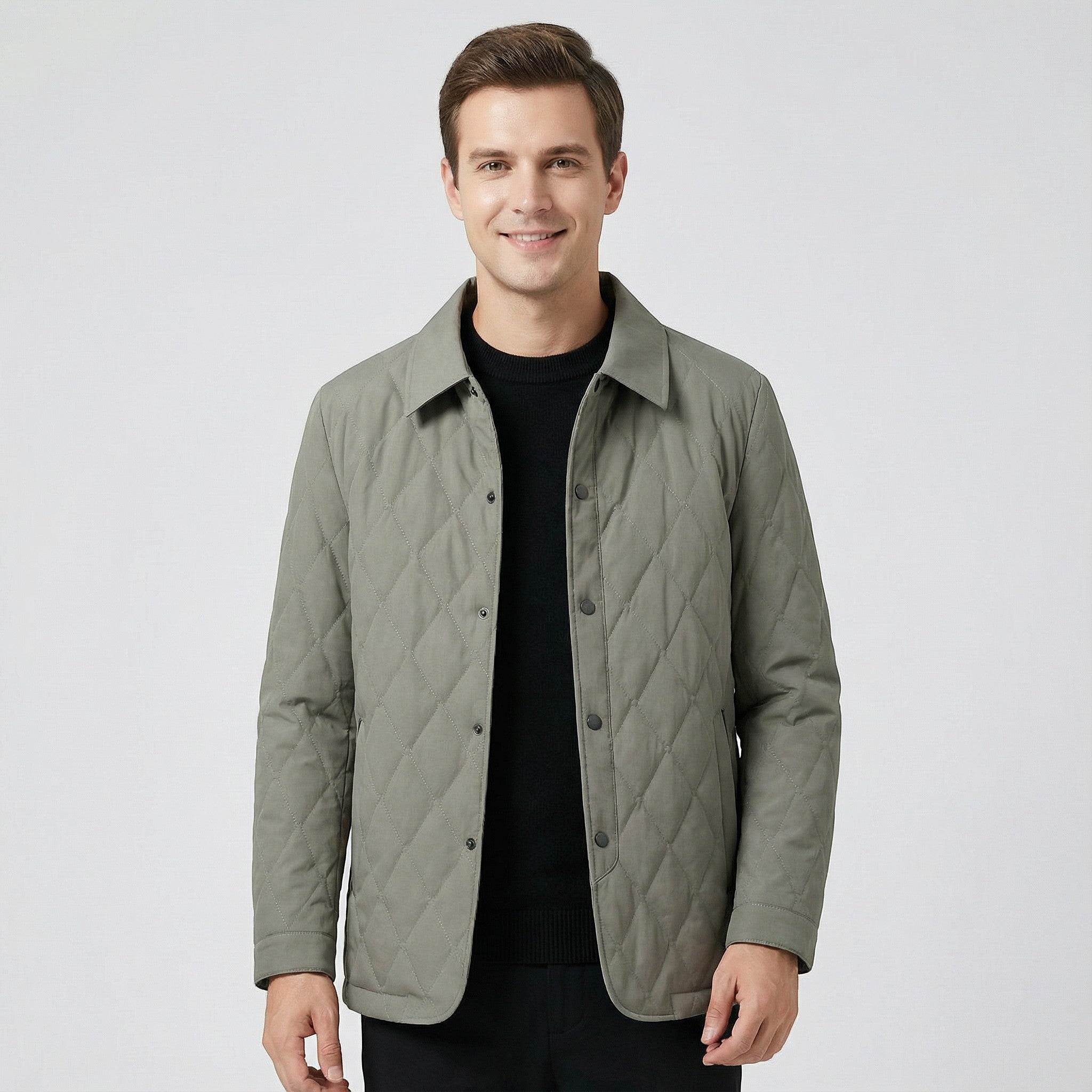 Riche | Veste matelassée en coton pour homme