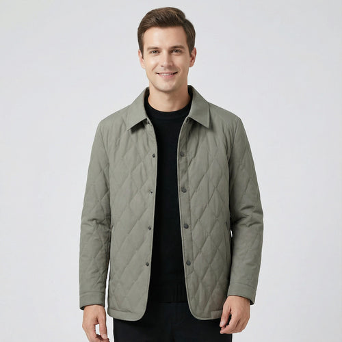 Riche | Veste matelassée en coton pour homme