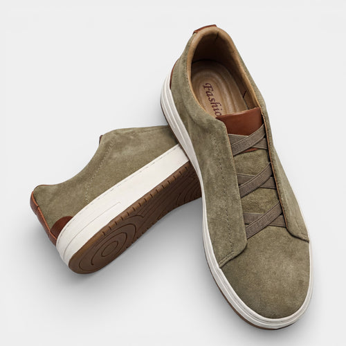 Riche | Baskets casual en daim pour homme
