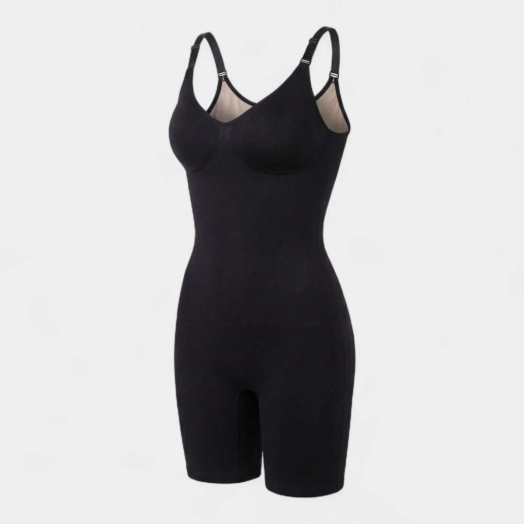 Body gainant femme en nylon – Maintien sculptant intégral