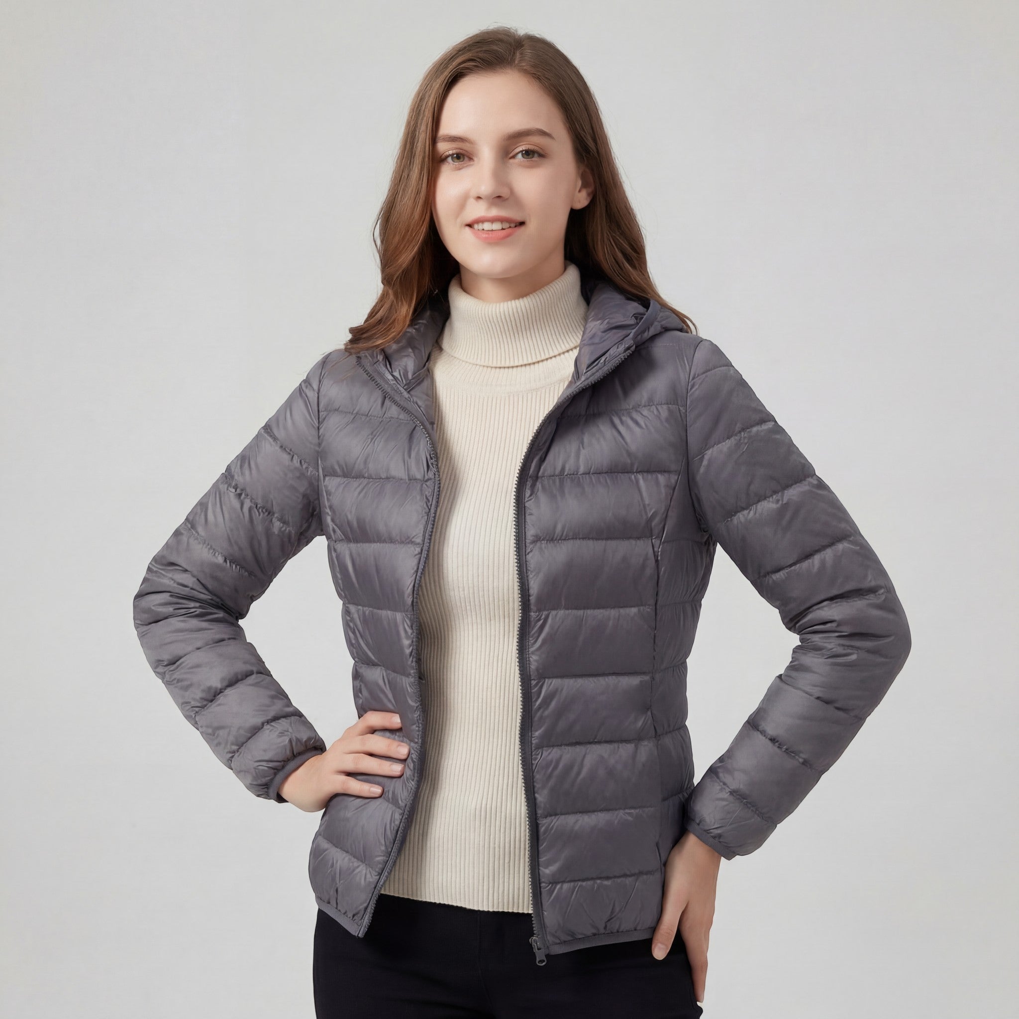 Riche | Veste légère à capuche femme