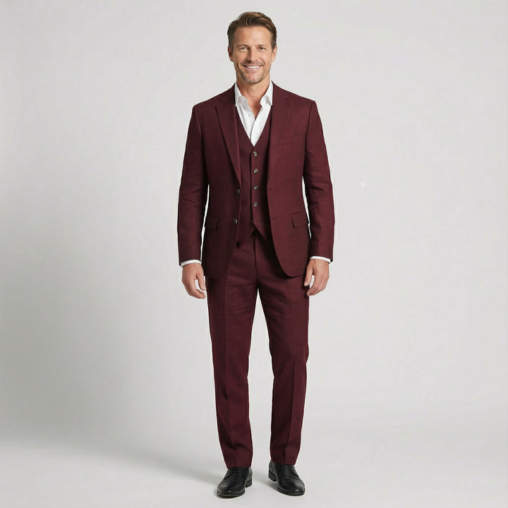 Riche | Men's linen suit
