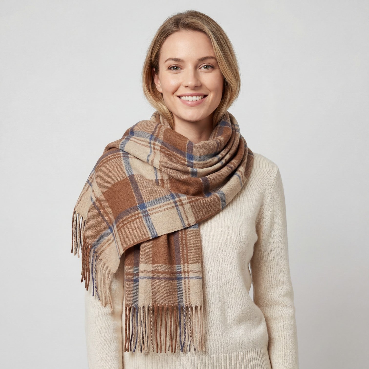 Riche | Écharpe Femme Cozy en Cachemire