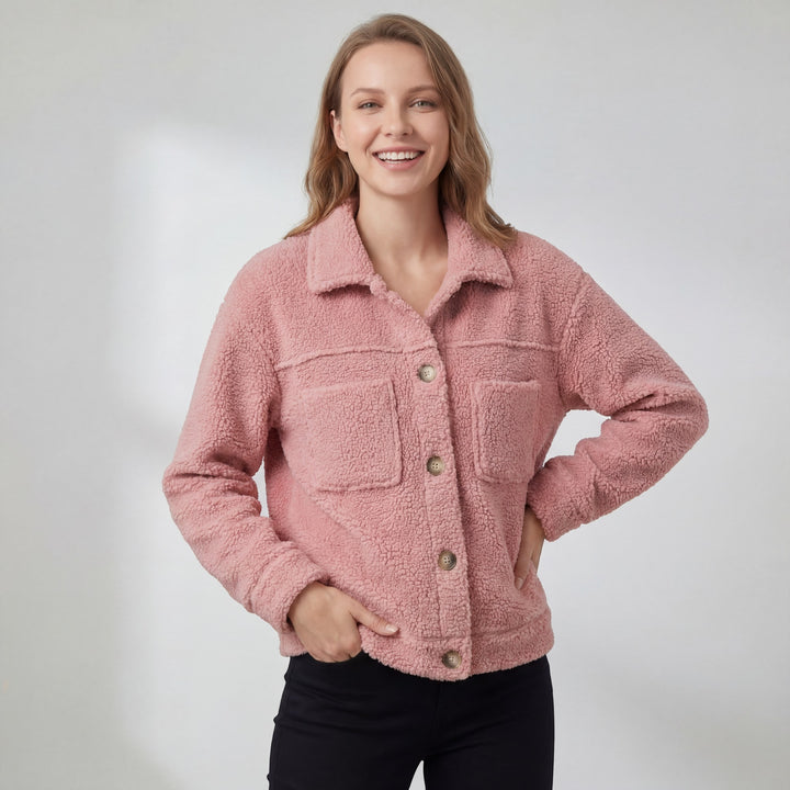 Riche | Veste femme en laine d’agneau