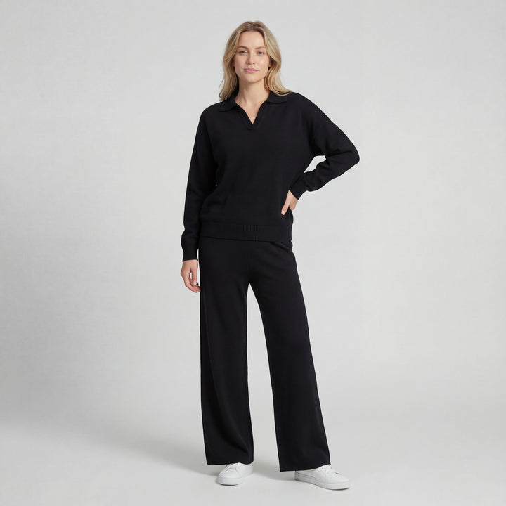 Riche | Ensemble en maille deux pièces pour femme